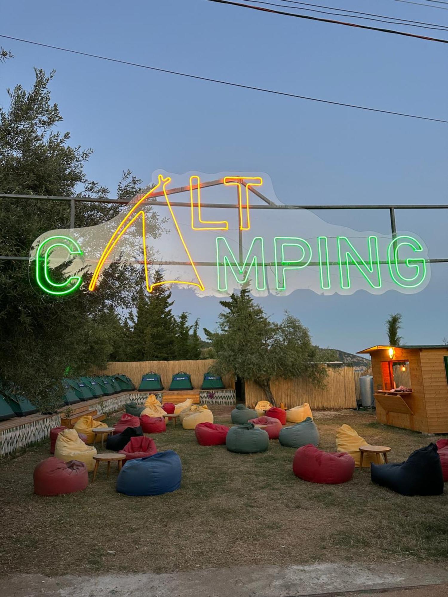 Alt Camping Hotel Dhërmi Kültér fotó